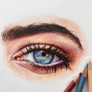 Lápices de Color Artísticos Prismacolor Premier Ojos