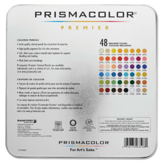 Set 48 Lápices de Color Artísticos Prismacolor Premier Reverso