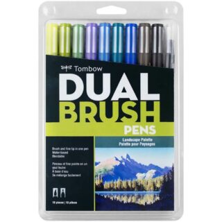 Set 10 Marcadores Tombow Dual Brush Pens – Paleta Paisajes Nuevo