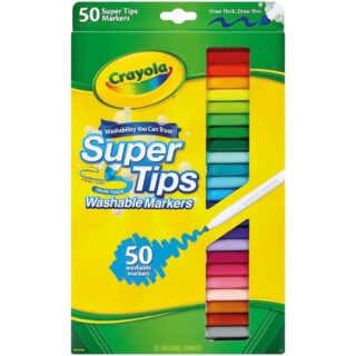 Set 50 Marcadores Crayola Super Tips