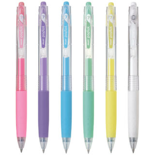 Bolígrafos Gel Retráctiles PILOT pop'lol Pasteles