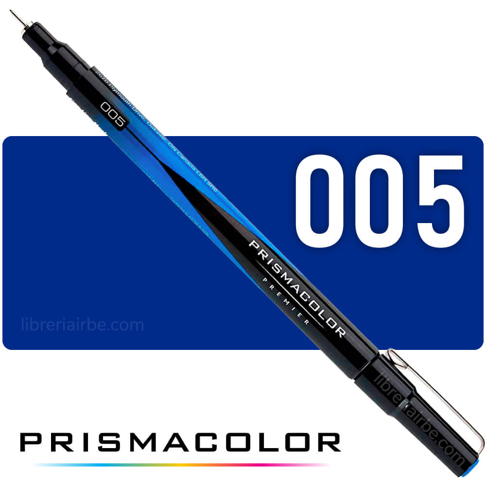 Estilógrafo de Dibujo Artístico Prismacolor Premier 0.05 - Azul