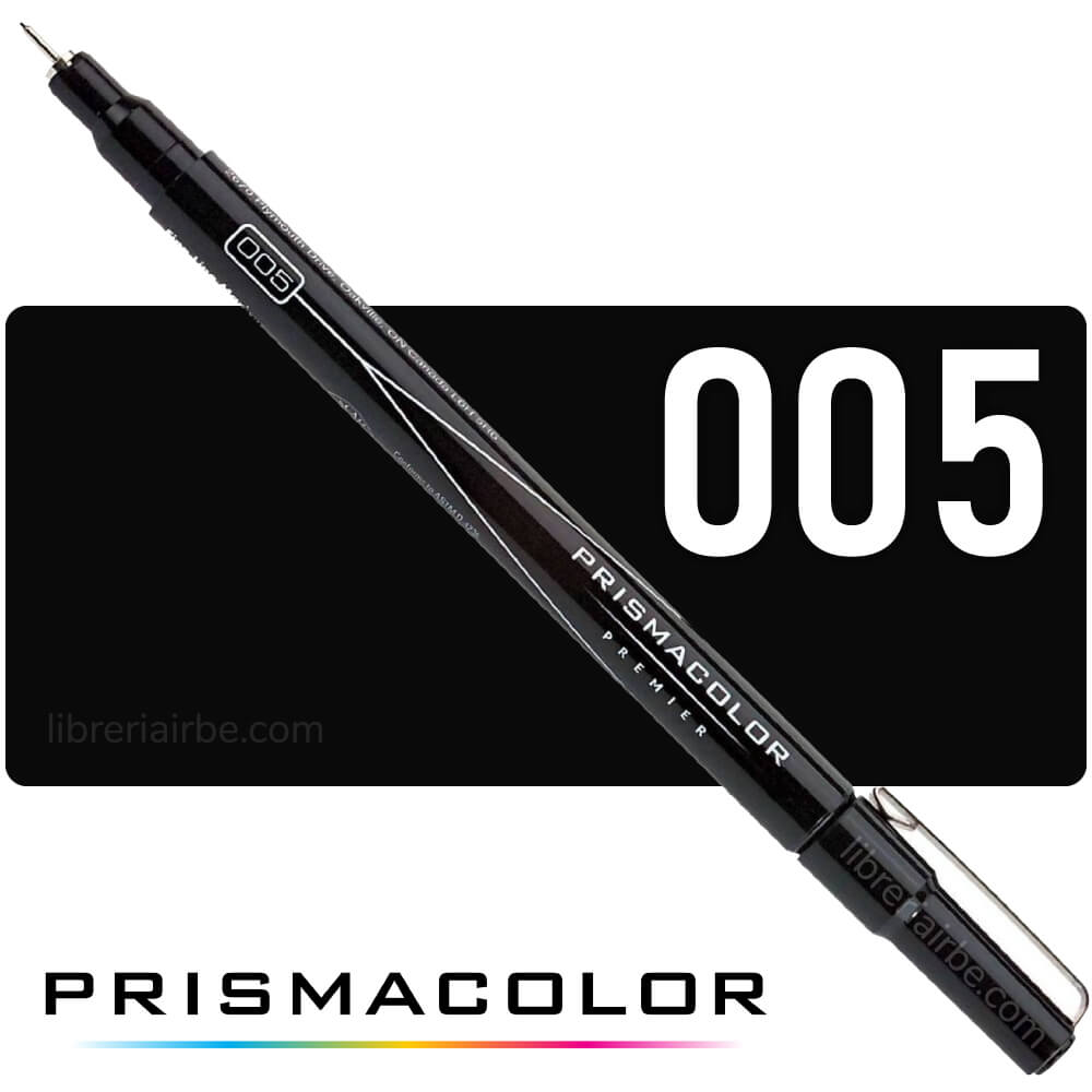 Estilógrafo de Dibujo Artístico Prismacolor Premier 0.05 - Negro
