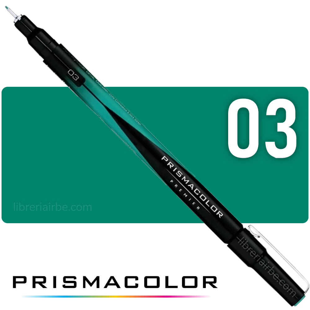 Estilógrafo de Dibujo Artístico Prismacolor Premier 0.3 - Verde