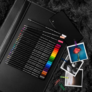 Lápices de Color Faber Castell SuperSoft Black Color