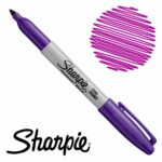 Marcador Permanente Sharpie Fino - Morado