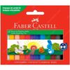 Set 12 Barras de Plastilina Jumbo Faber-Castell Nuevo
