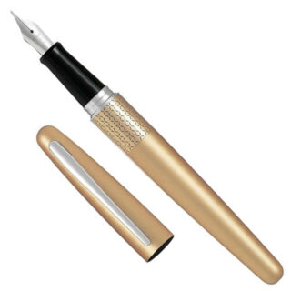 Pluma Fuente PILOT Colección Metropolitan Dorado Zig-Zag