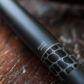 Pluma Fuente PILOT Metropolitan Negro Cocodrilo Vista