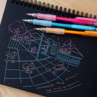 Portaminas Borrables 0.7 PILOT Color ENO Ilustración Negro