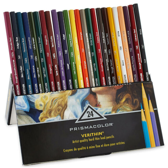 Set de 24 Lápices de Color Artísticos Prismacolor Premier Verithin Vista