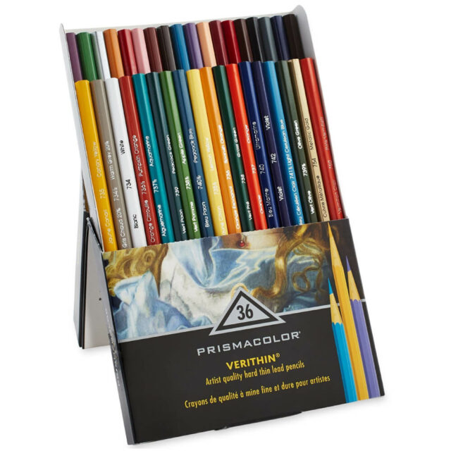 Set de 36 Lápices de Color Artísticos Prismacolor Premier Verithin Vista