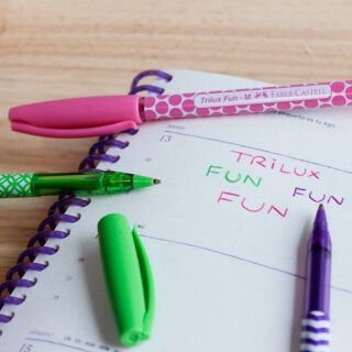 Bolígrafos de Color Faber Castell Trilux Fun