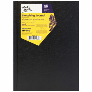 Cuaderno de Dibujo Sketchbook Mont Marte Tamaño A5 Vertical 100 Páginas 150 g