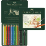 Set 12 Lápices de Color Acuarelables Calidad Profesional Faber-Castell Albrecht Dürer MAGNUS