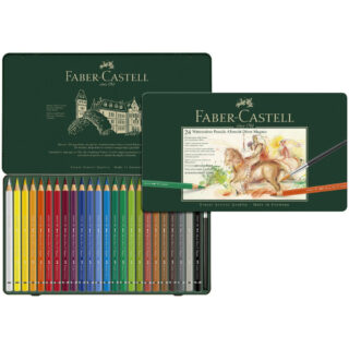 Set 24 Lápices de Color Acuarelables Calidad Profesional Faber-Castell Albrecht Dürer MAGNUS
