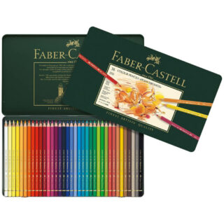 Set 36 Lápices de Colores Calidad Profesional para Artistas Faber Castell Polychromos