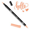 Marcador Acuarelable Doble Punta Tombow Dual Brush Pen - Coral 873