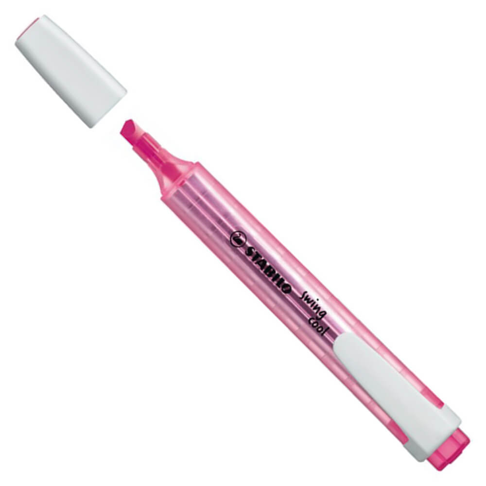 Resaltador Delgado STABILO Swing Cool Rosa Neón