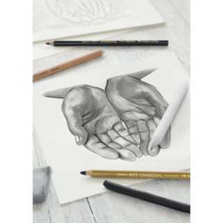Set de Dibujo con Carboncillo Charcoal de 7 Piezas Faber-Castell Creative Studio Vista