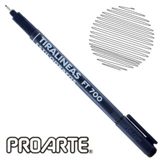 Tiralineas Estilógrafo de Dibujo PROARTE Negro 0.3