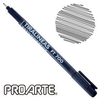 Tiralineas Estilógrafo de Dibujo PROARTE Negro 0.5