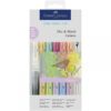 Set 15 Piezas Gelatos Faber-Castell Mix & Match Colores Pastel