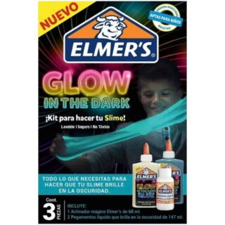 Kit Inicial para Crear Slime que brilla en la oscuridad Elmer's
