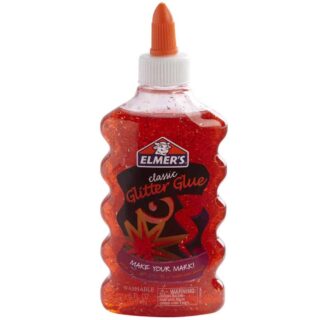 Pegamento para Slime con Glitter Elmer's 177 ml Rojo