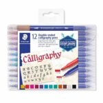 Set 12 Rotuladores Doble Punta para Caligrafía STAEDTLER
