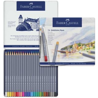 Set 24 Lápices de Color Acuarelables Faber-Castell Goldfaber Aqua Vista