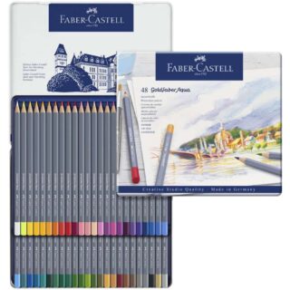 Set 48 Lápices de Color Acuarelables Faber-Castell Goldfaber Aqua Vista