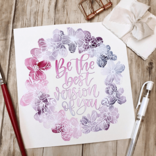 Bolígrafo Gel Blanco uni-ball Signo Broad UM-153 Acuarela