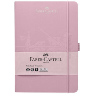 Cuaderno, Notebook, Tamaño A5, Empastado, Tapa Dura, Faber-Castell, con 194 Páginas Cuadriculadas