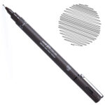 Estilógrafo de Dibujo uni Pin Fine Line Gris Oscuro 0.5