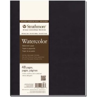 Art Journal Tapa Blanda con Papel para Acuarela Strathmore Serie 400 (19.7 x 24.8 cm)