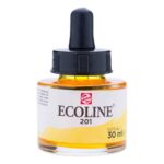 Frasco de Acuarela Líquida ECOLINE 30 ml – Amarillo Claro 201