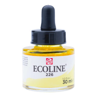 Frasco de Acuarela Líquida ECOLINE 30 ml – Amarillo Pastel 226