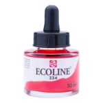 Frasco de Acuarela Líquida ECOLINE 30 ml – Escarlata 334