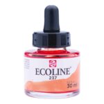 Frasco de Acuarela Líquida ECOLINE 30 ml – Naranja Oscuro 237