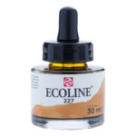 Frasco de Acuarela Líquida ECOLINE 30 ml – Ocre Amarillo 227