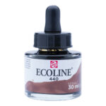 Frasco de Acuarela Líquida ECOLINE 30 ml – Sepia Oscuro 440