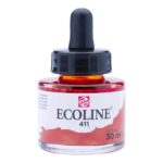 Frasco de Acuarela Líquida ECOLINE 30 ml – Tierra de Siena Tostada 411