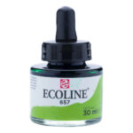 Frasco de Acuarela Líquida ECOLINE 30 ml – Verde Bronce 657