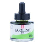 Frasco de Acuarela Líquida ECOLINE 30 ml – Verde Claro 601