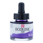 Frasco de Acuarela Líquida ECOLINE 30 ml – Violeta Azulado 548