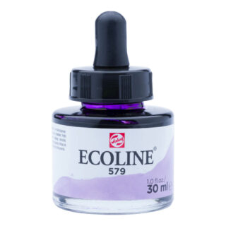 Frasco de Acuarela Líquida ECOLINE 30 ml – Violeta Pastel 579