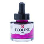 Frasco de Acuarela Líquida ECOLINE 30 ml – Violeta Rojizo 545