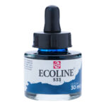 Frasco de Acuarela Líquida ECOLINE 30 ml – Índigo 533