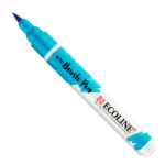 Marcador Punta Pincel de Acuarela Líquida ECOLINE - Azul Celeste (Cyan) 578